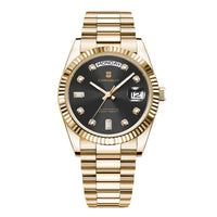 Corgeut day-date design Automatic Watches With Date 6002L