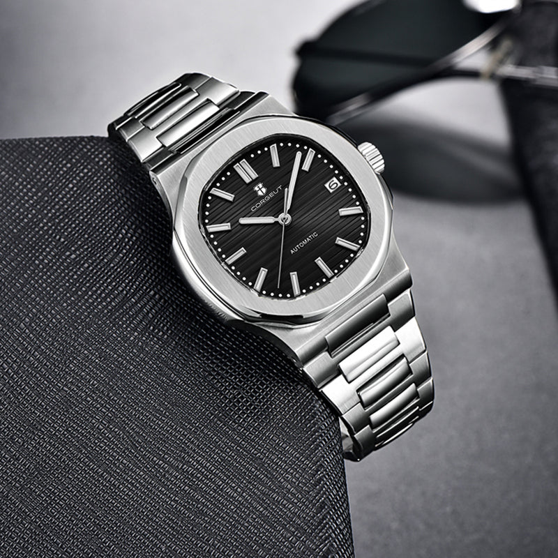 Corgeut Nautilus Design Series Automatic Watches With Date 6017