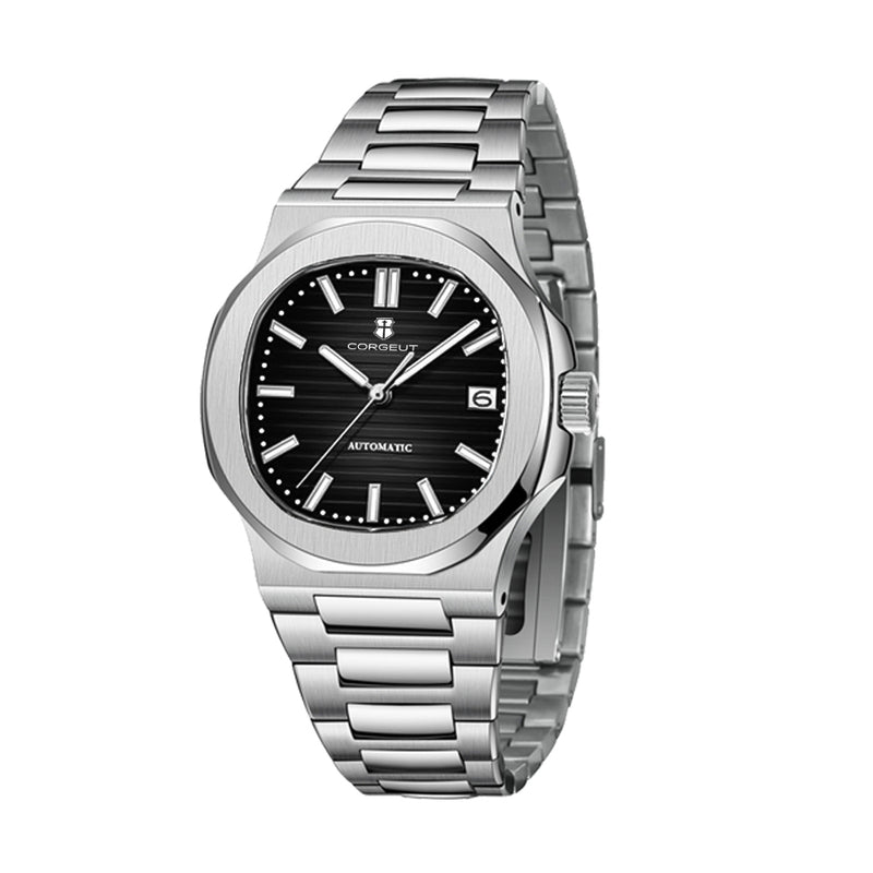 Corgeut nautilus design Self-Winding Mechanical Watch 6017