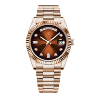 Corgeut day-date design Automatic Watches With Date 6002L