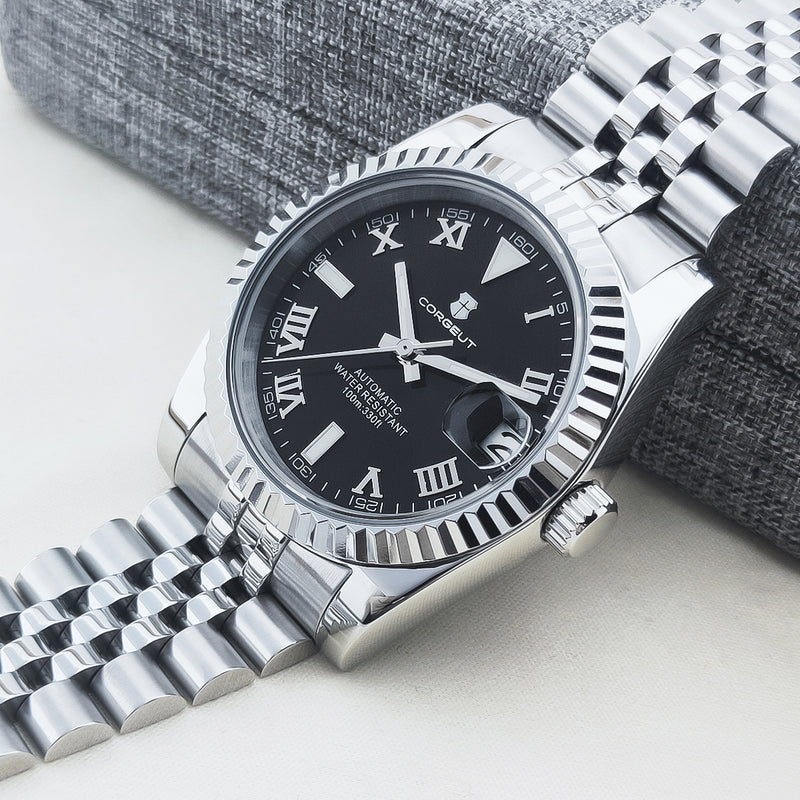 Corgeut date design Automatic Watches With Date 6002