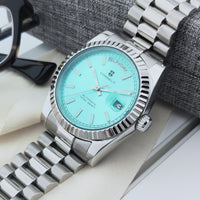 Corgeut day-date design Automatic Watches With Date 6002L