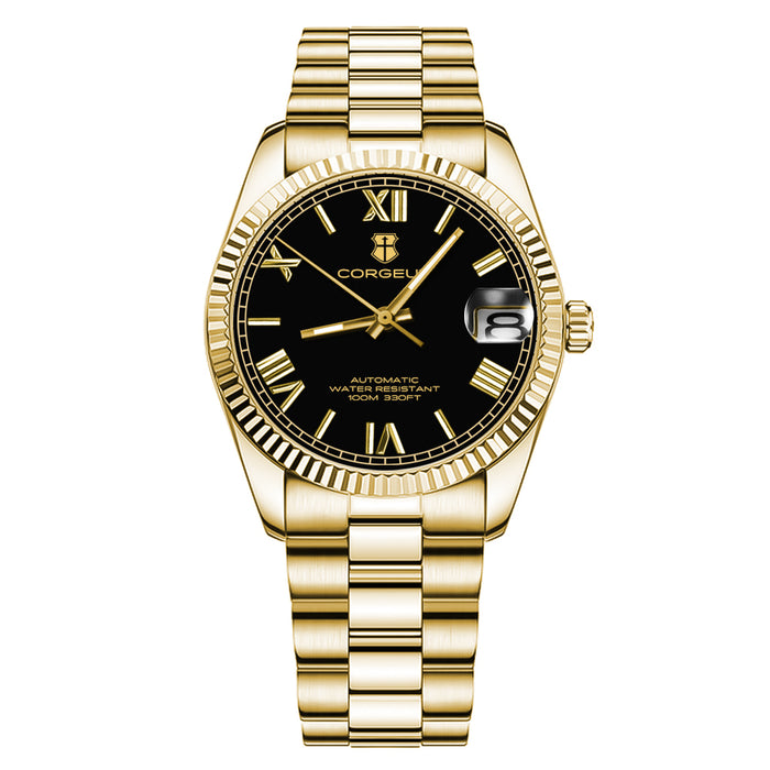 Corgeut date design Automatic Watches With Date 6002