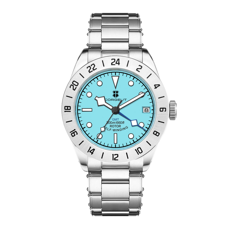 Corgeut Explorer design Automatic Watches With Date 6005