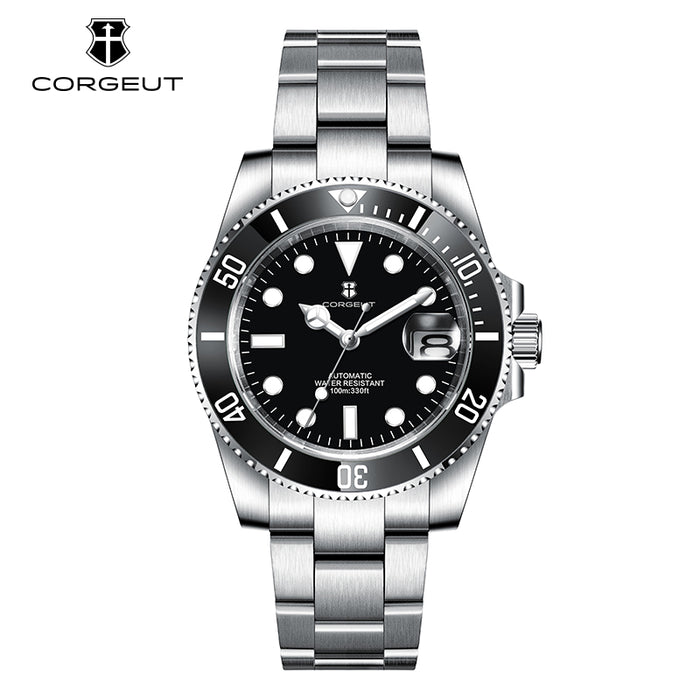 Corgeut Submariner Series SUB Automatic Watches With Date 6001