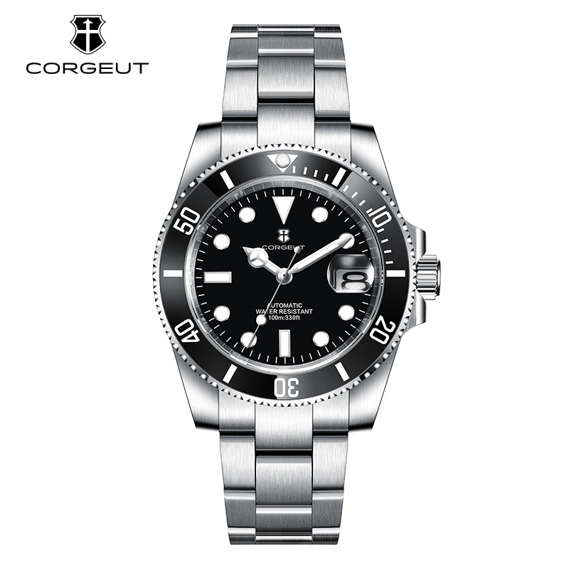 Corgeut Submariner Series SUB Automatic Watches With Date 6001
