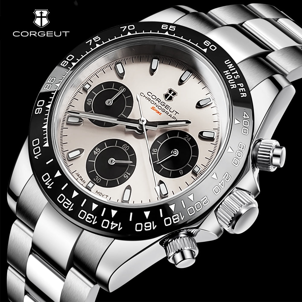 Corgeut Aurace design Multifunctional Quartz Watch 9002