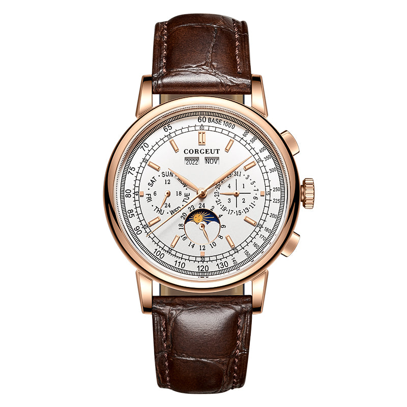 Corgeut Grand Complications Series Automatic Watches With Date 6016