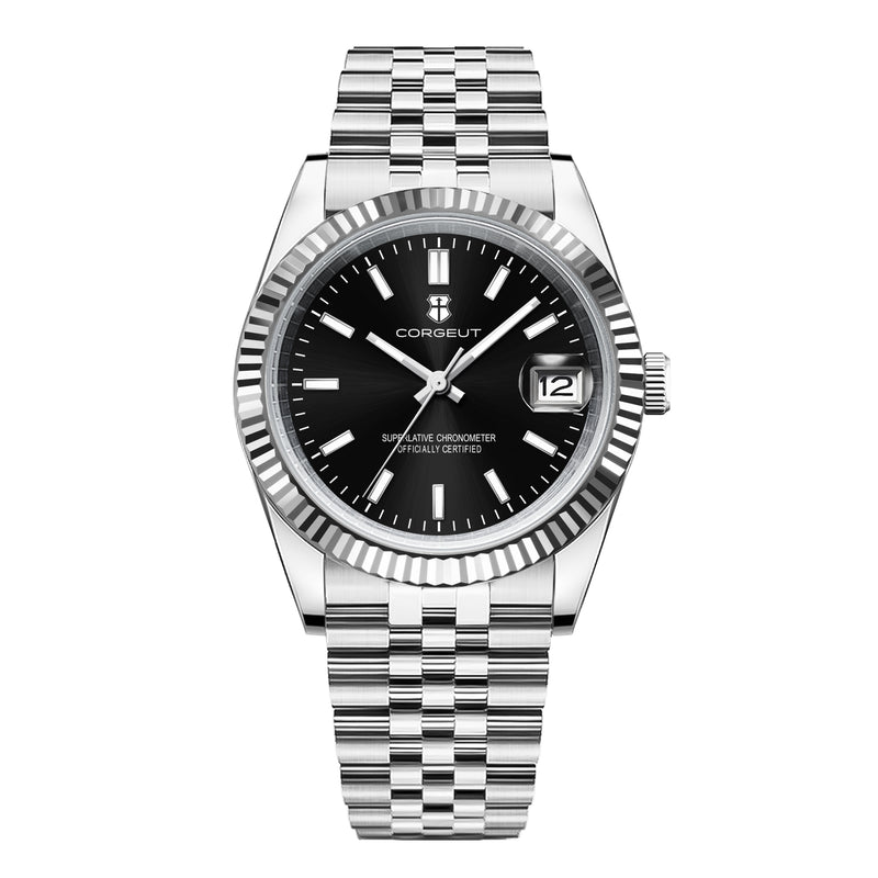 Corgeut date design Automatic Watches With Date 6002L