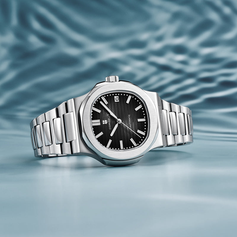 Corgeut Nautilus Design Series Automatic Watches With Date 6017