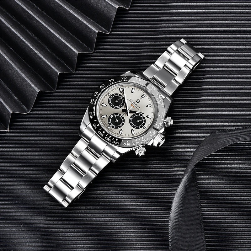Corgeut Aurace design Multifunctional Quartz Watch 9002