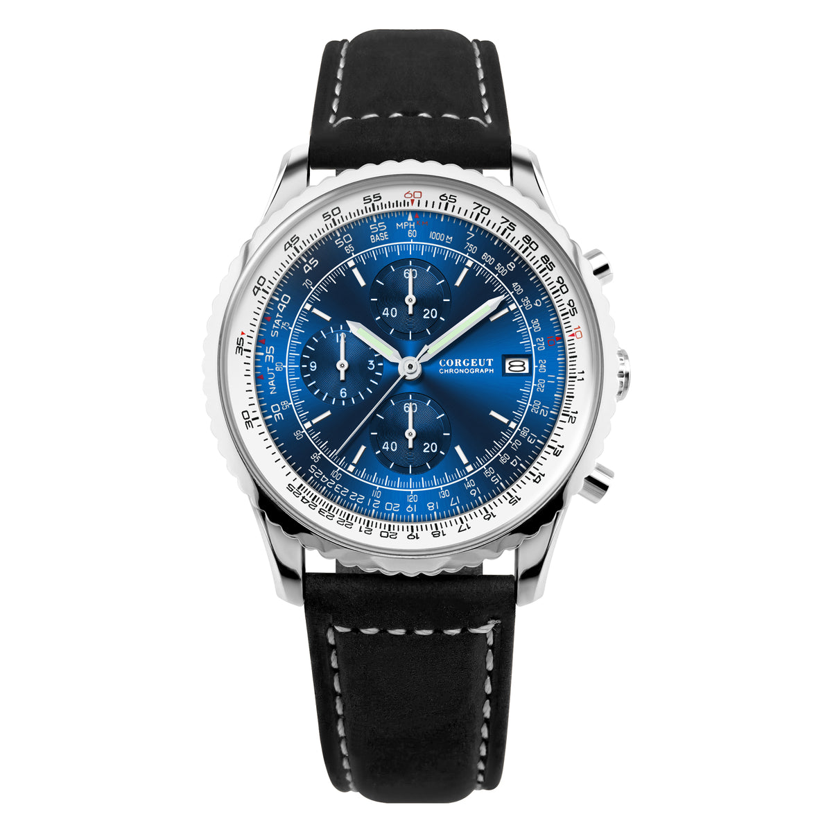 Corgeut Aviation Series Automatic Watches With Date 9001