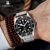 Corgeut Red Bay design Automatic Watches 6009