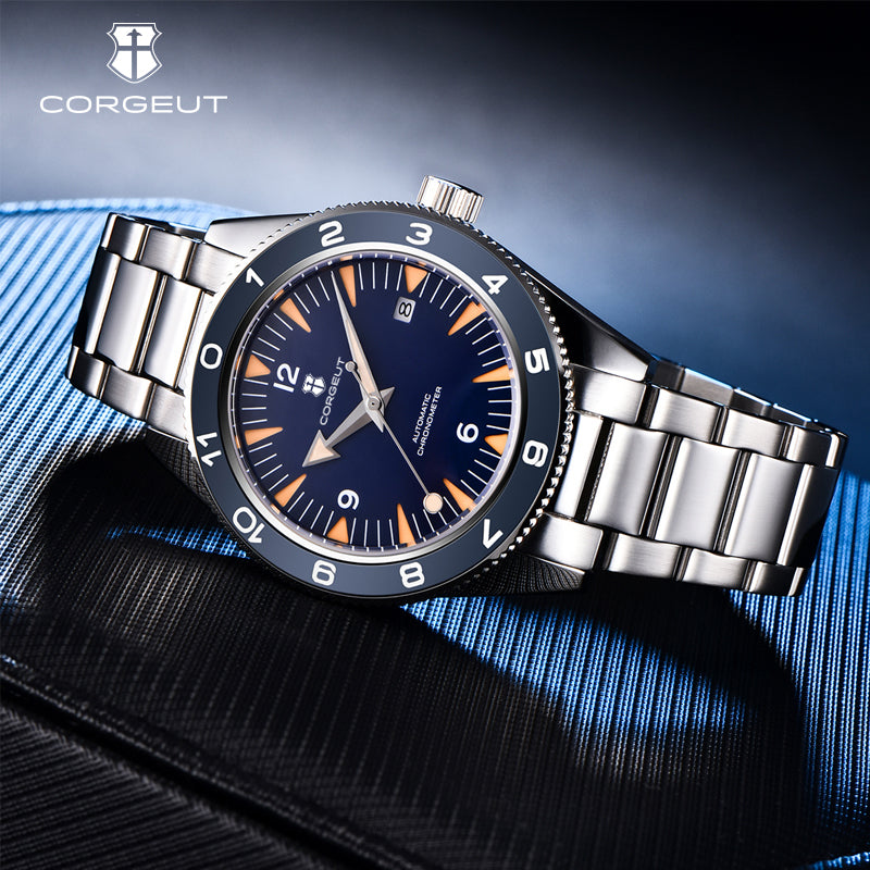 Corgeut seahorse Design Self-Winding Mechanical Watch 6013
