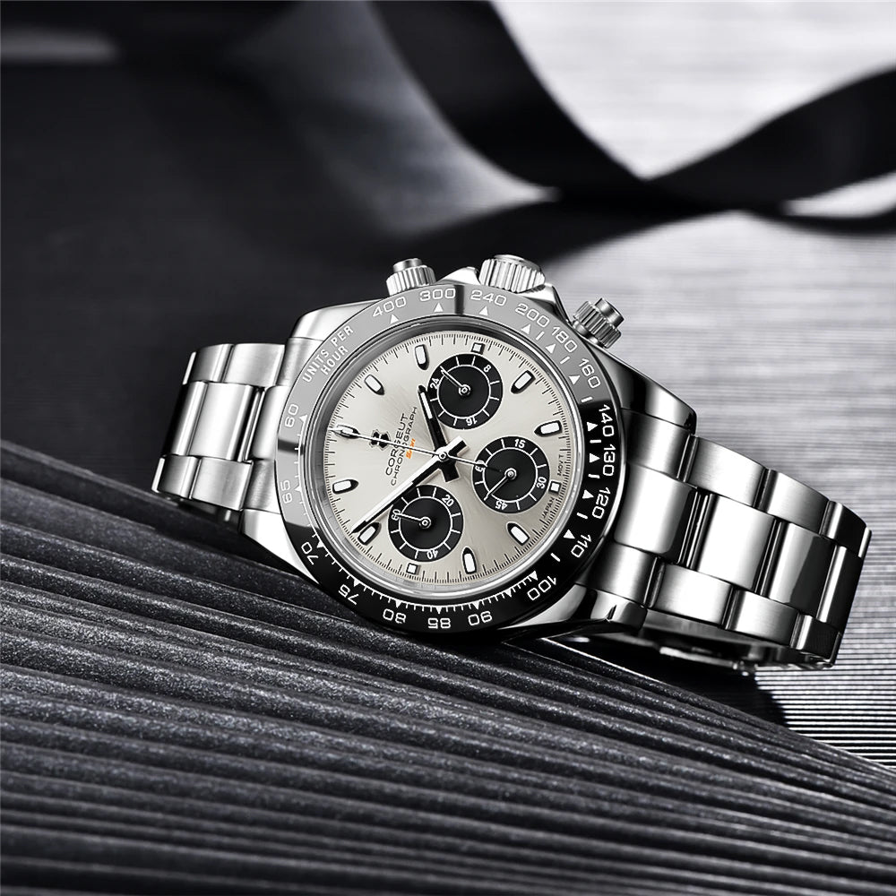 Corgeut Aurace design Multifunctional Quartz Watch 9002