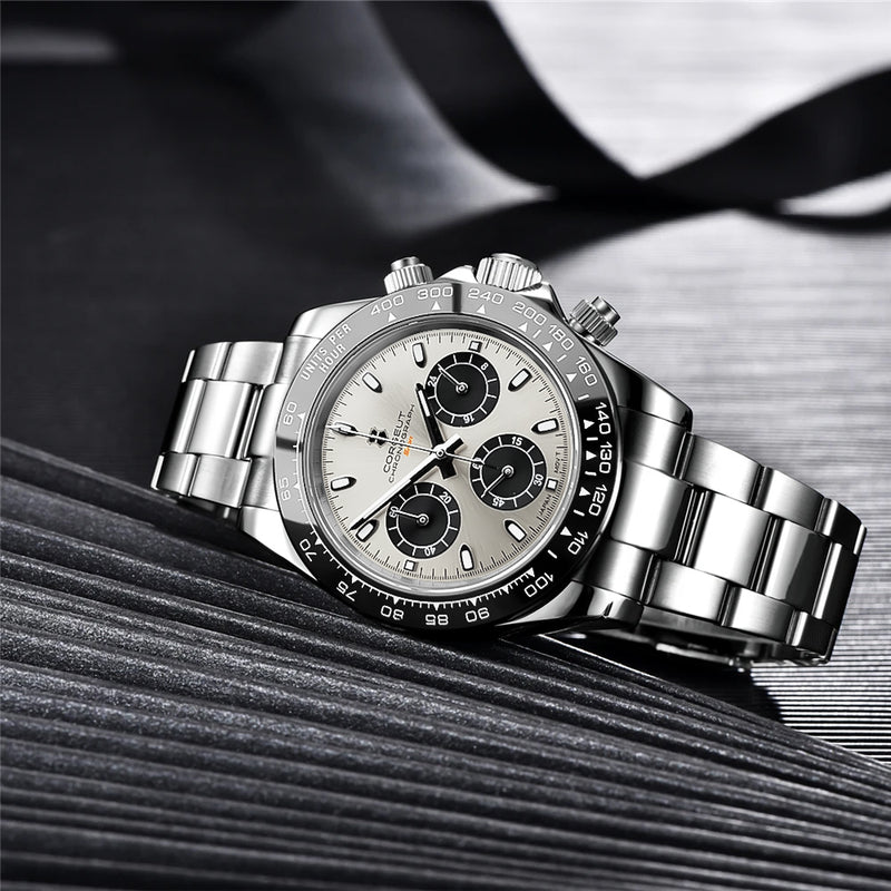 Corgeut Aurace design Multifunctional Quartz Watch 9002