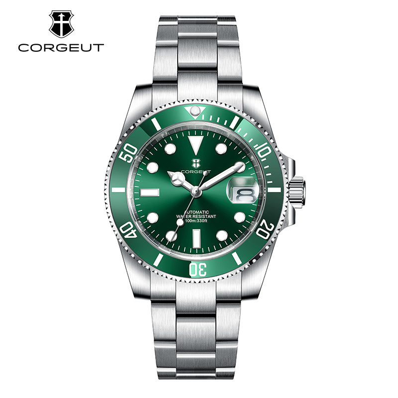Corgeut Submariner Series SUB Automatic Watches With Date 6001