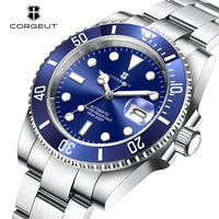Corgeut Submariner Series SUB Automatic Watches With Date 6001