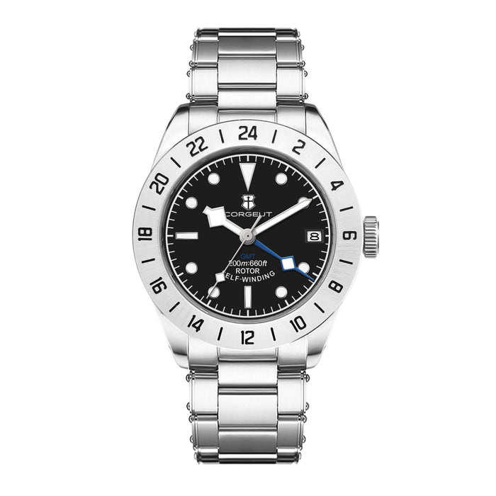 Corgeut Explorer design Automatic Watches With Date 6005
