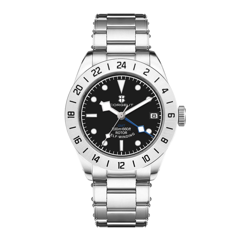 Corgeut Explorer design Automatic Watches With Date 6005