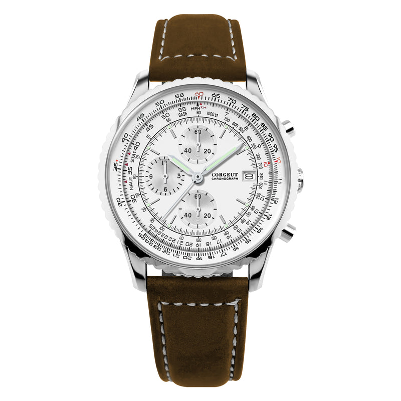 Corgeut Aviation Series Automatic Watches With Date 9001