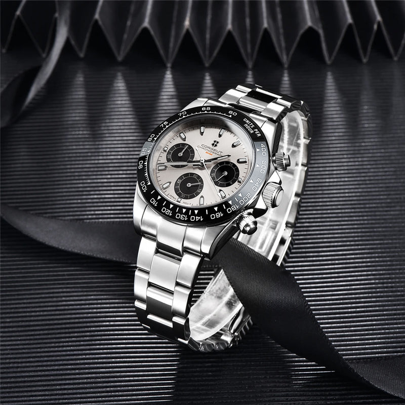 Corgeut Aurace design Multifunctional Quartz Watch 9002