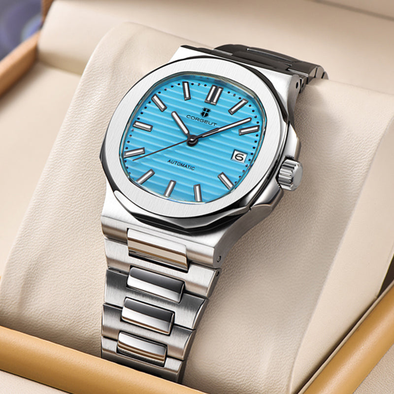 Corgeut Nautilus Design Series Automatic Watches With Date 6017