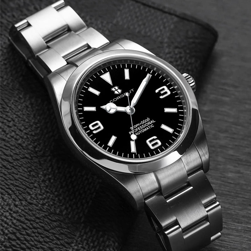 Corgeut date design Automatic Watches With Date 6002