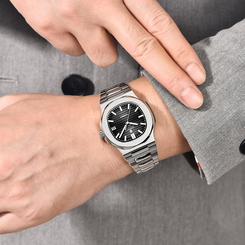 Corgeut Nautilus Design Series Automatic Watches With Date 6017