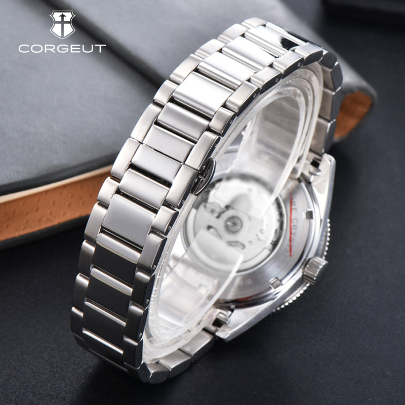 Corgeut seahorse Design Self-Winding Mechanical Watch 6013