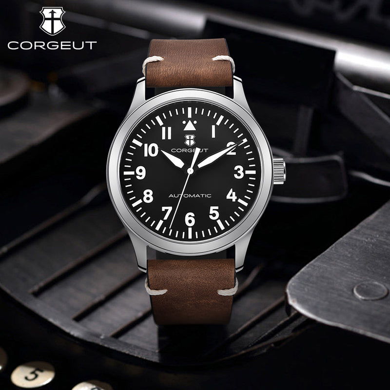 Corgeut Self-Winding Mechanical Watch 6011