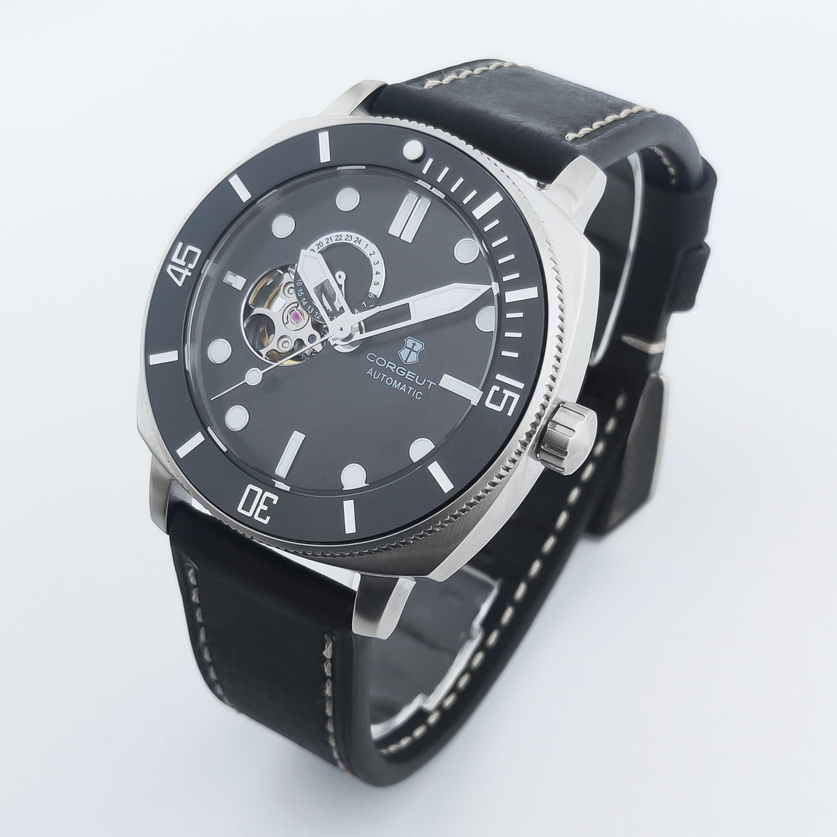 Corgeut Orbis Diver design Self-Winding Mechanical Watch 6030