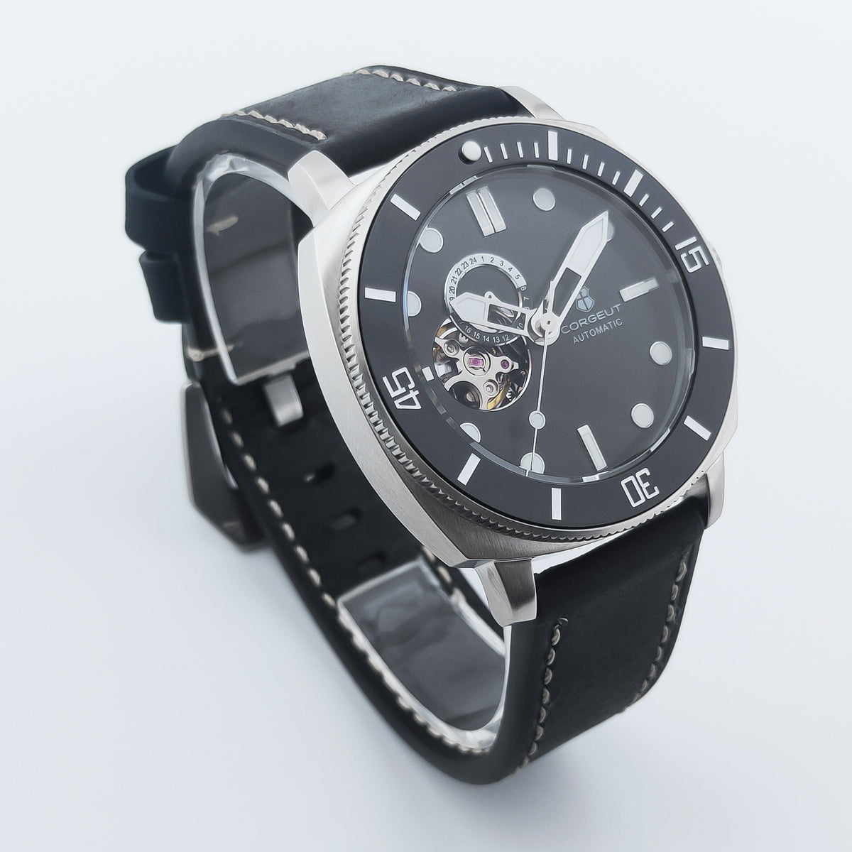 Corgeut Orbis Diver design Self-Winding Mechanical Watch 6030