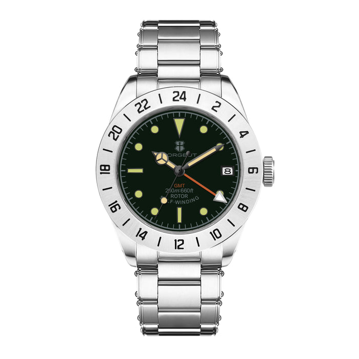 Corgeut Explorer design Automatic Watches With Date 6005