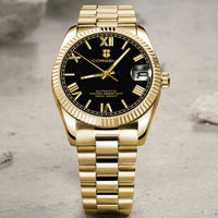 Corgeut date design Automatic Watches With Date 6002