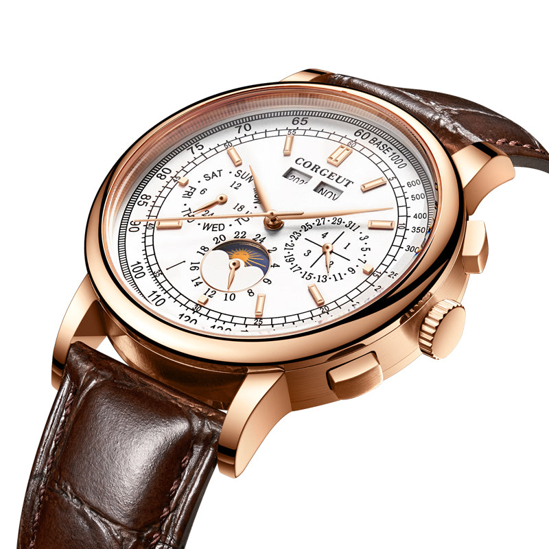 Corgeut Grand Complications Series Automatic Watches With Date 6016