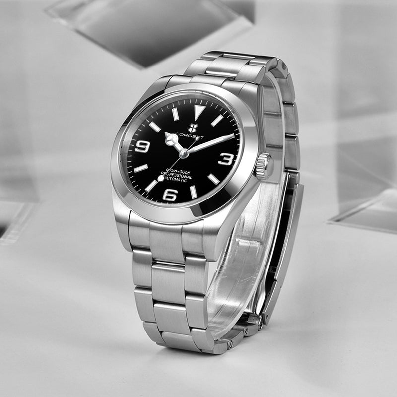 Corgeut date design Automatic Watches With Date 6002
