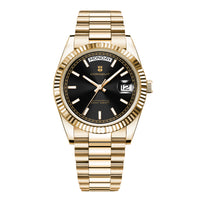 Corgeut day-date design Automatic Watches With Date 6002L