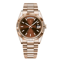 Corgeut day-date design Automatic Watches With Date 6002L