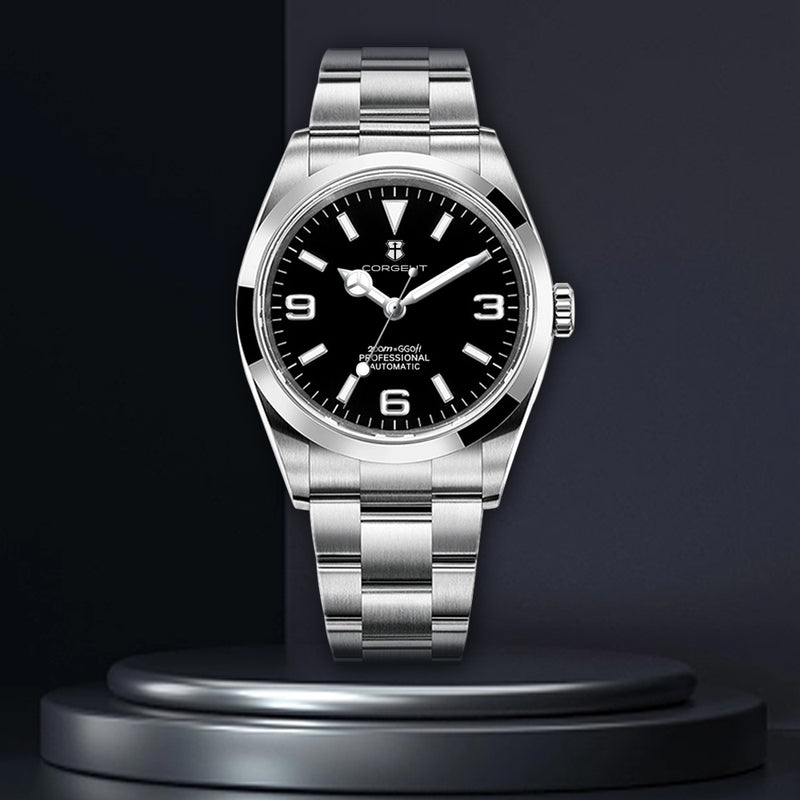 Corgeut date design Automatic Watches With Date 6002L