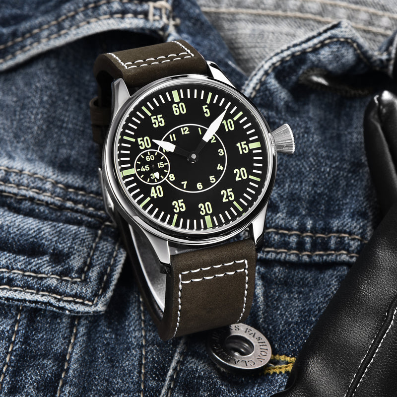 Corgeut Pliot Design Series Automatic Watches With Date 6023