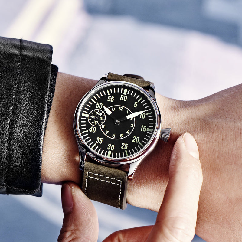 Corgeut Pliot Design Series Automatic Watches With Date 6023
