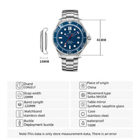 Corgeut Seahorse design Automatic Watches 6008
