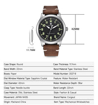 Corgeut Self-Winding Mechanical Watch 6011