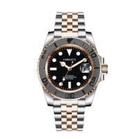 Corgeut Sailboat-Master Series SUB Automatic Watches With Date 6001