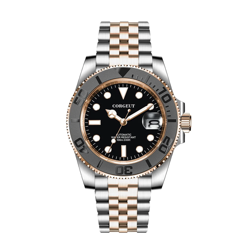 Corgeut Sailboat-Master Series SUB Automatic Watches With Date 6001