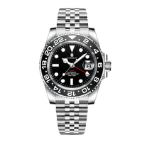Corgeut Greenwich Series GMT Automatic Watches With Date 6001