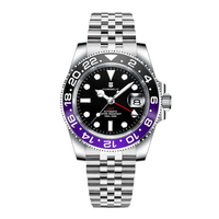 Corgeut Greenwich Series GMT Automatic Watches With Date 6001