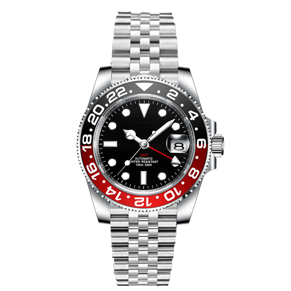 Corgeut Greenwich Series GMT Automatic Watches With Date 6001