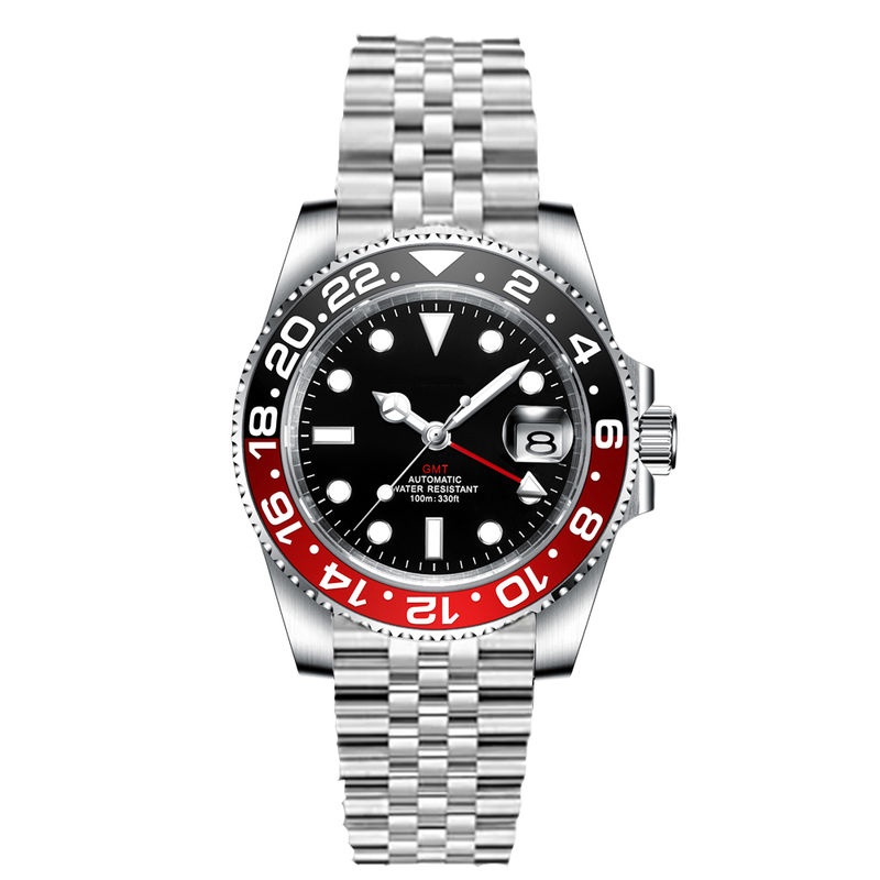 Corgeut Greenwich Series GMT Automatic Watches With Date 6001